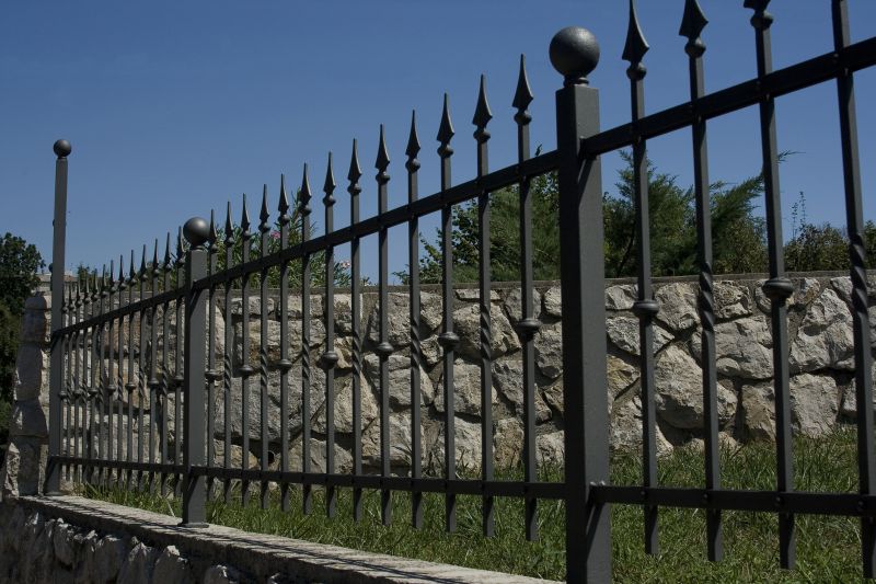Elegant Stone Fence