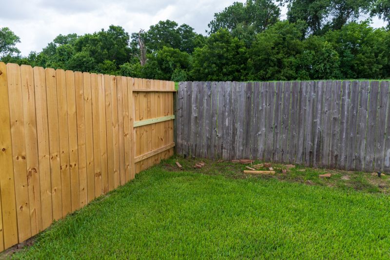 Wood Fence Installation detail