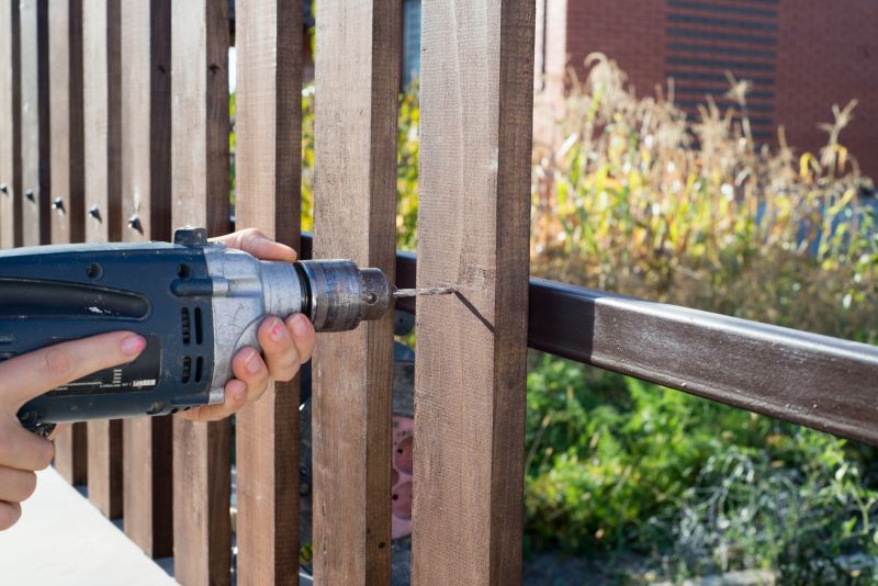 Wood Fence Installation detail