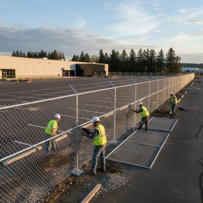 Safety Fence Installation